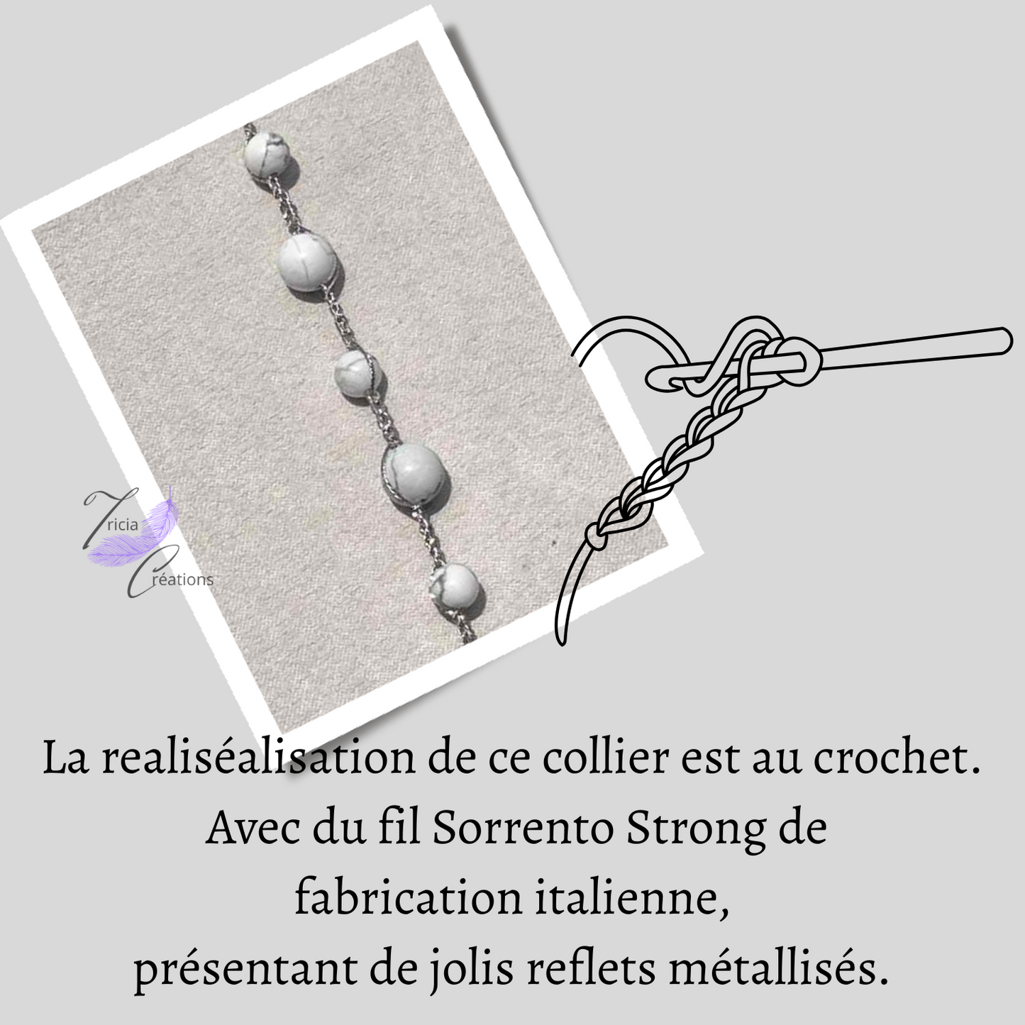 Collier Howlite