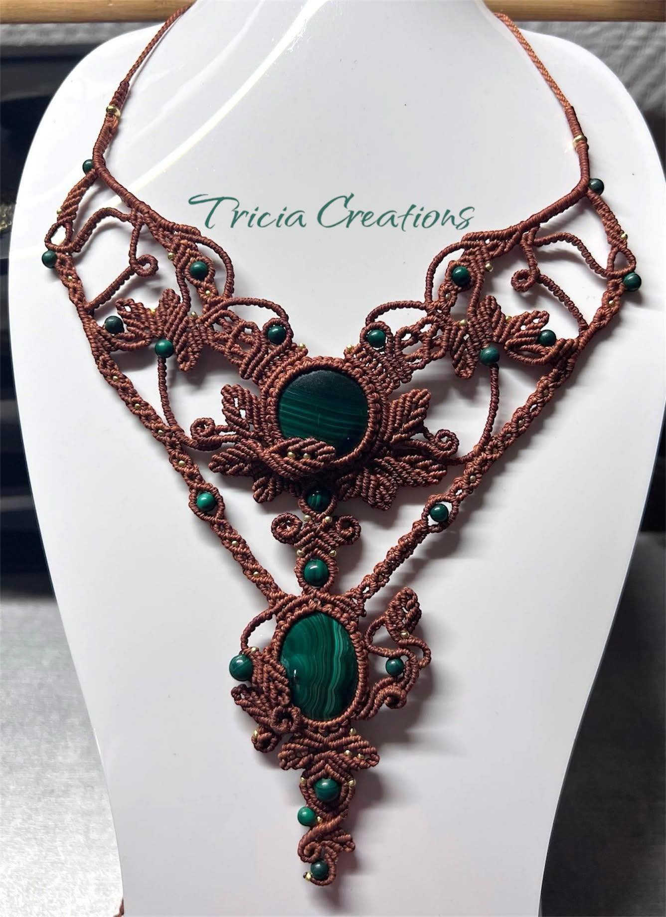 Plastron - Malachite