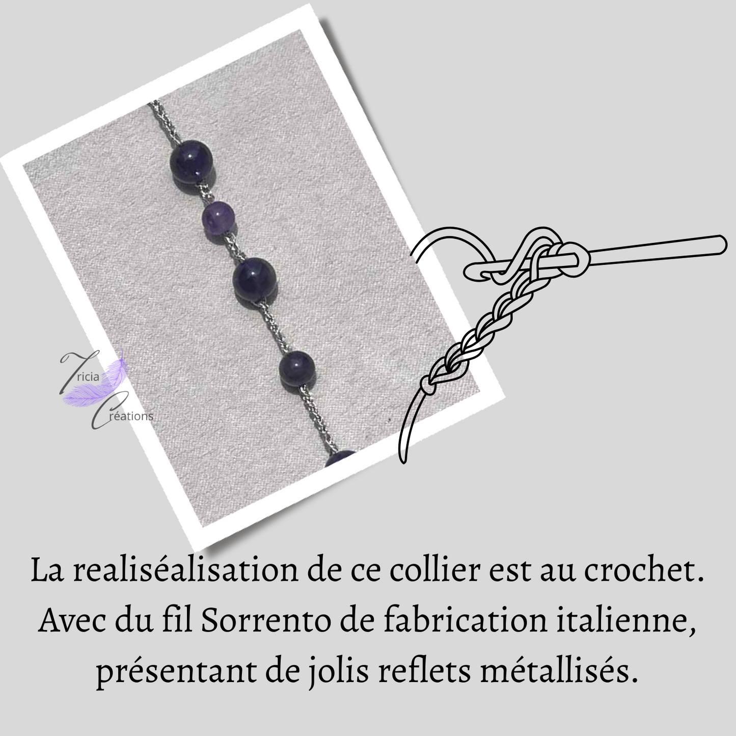 Collier Améthyste