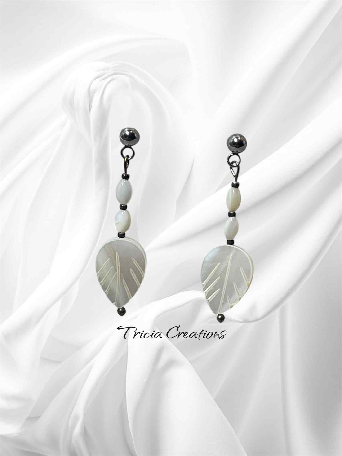 Boucles d'oreilles Nacre
