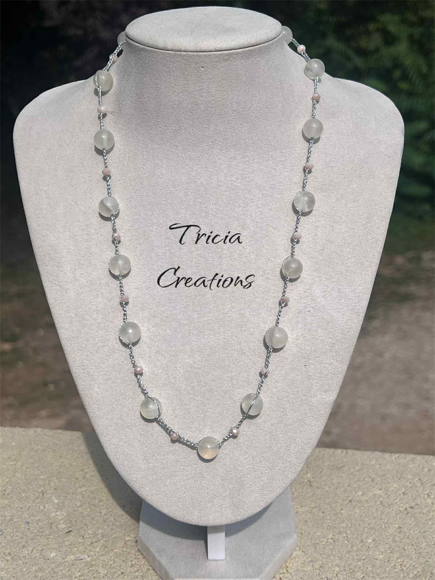 Collier Sélénite