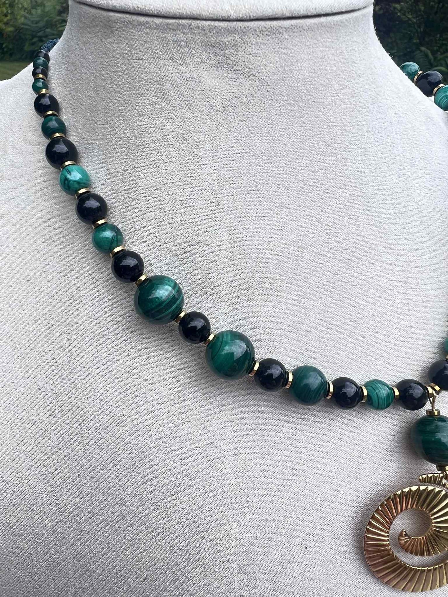 Collier - Malachite