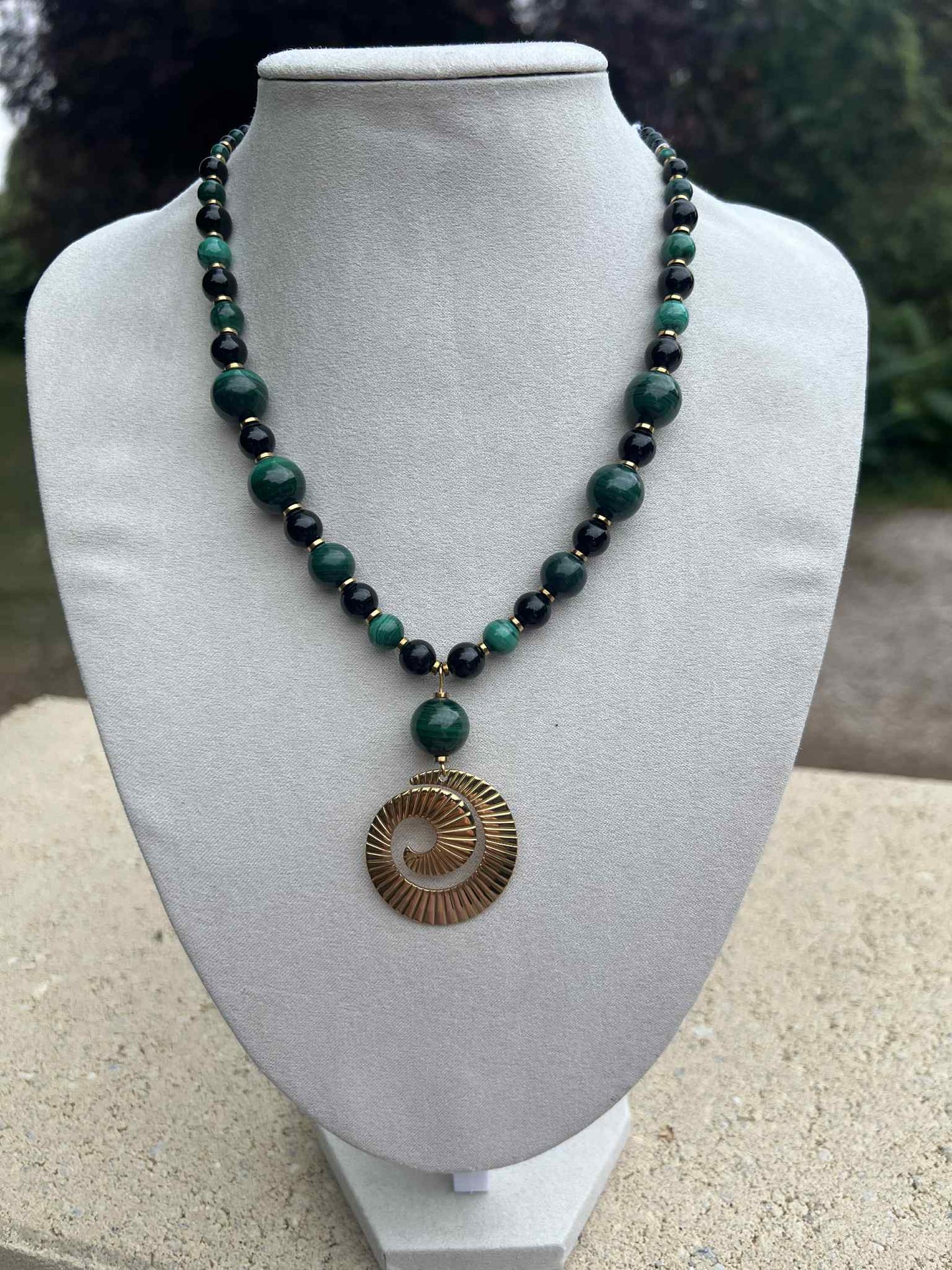 Collier - Malachite