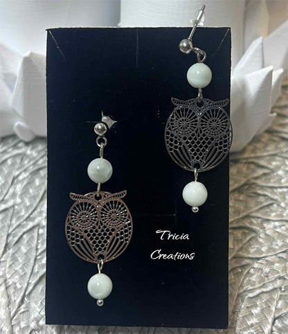 Boucles D'oreilles Chouette