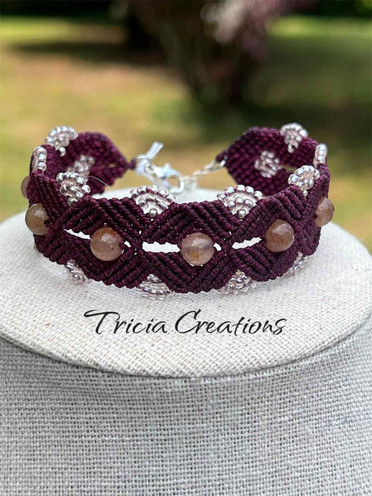 Bracelet Quartz fraise