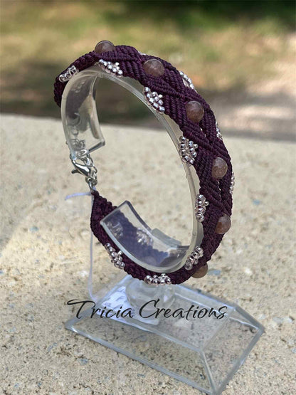 Bracelet Quartz fraise