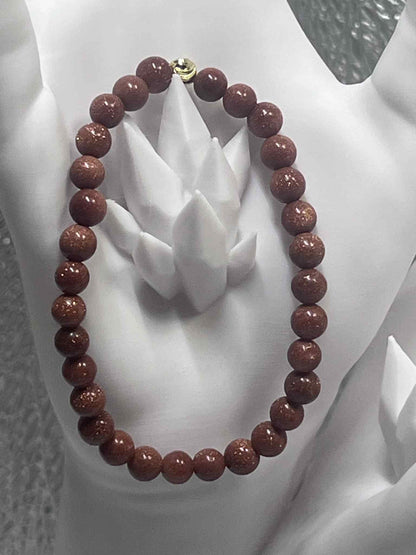 Bracelet :   Pierre de soleil synthèse