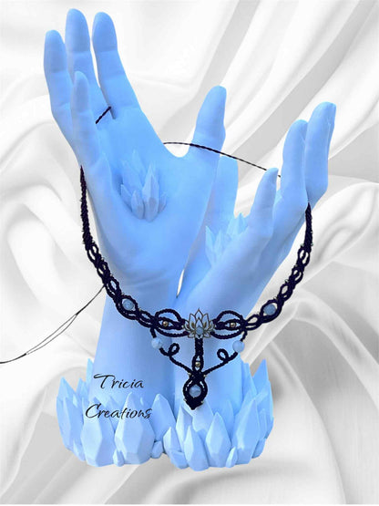 Collier : Pierre de lune