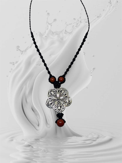Collier Jaspe Rouge