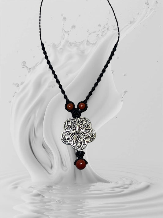 Collier Jaspe Rouge