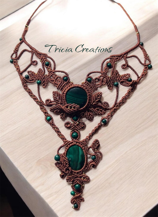 Plastron - Malachite