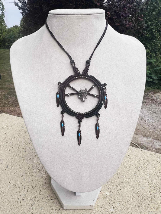 Collier tête de Loup