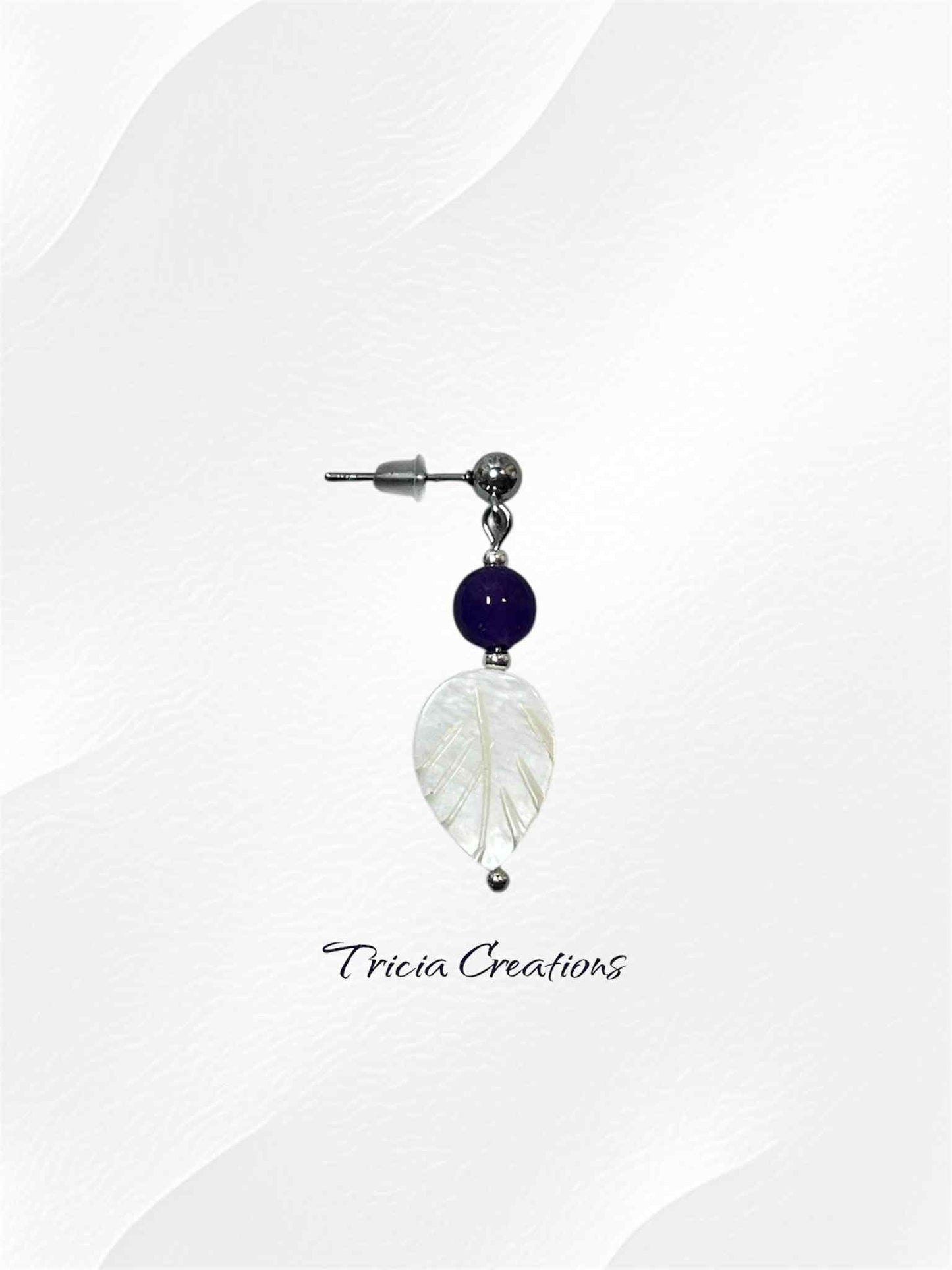 Boucles d'oreilles Nacre