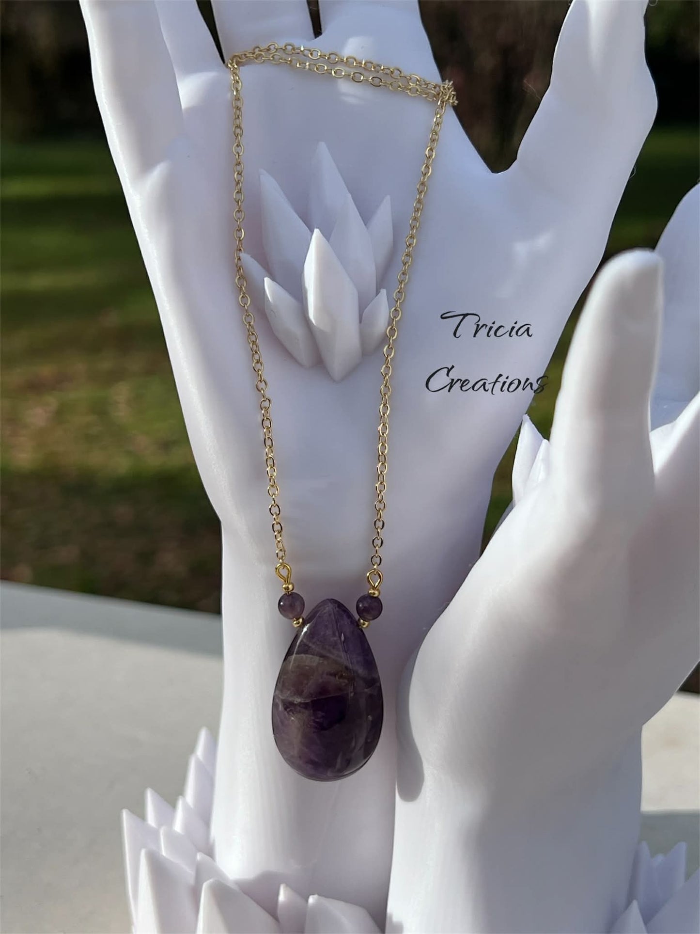 Pendentif : Améthyste