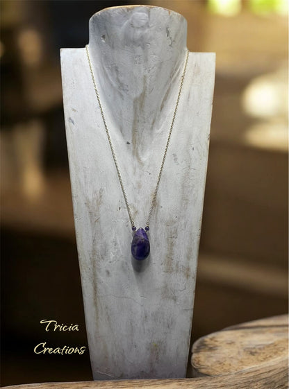 Pendentif : Améthyste