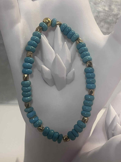 Duo bracelet : Howlite