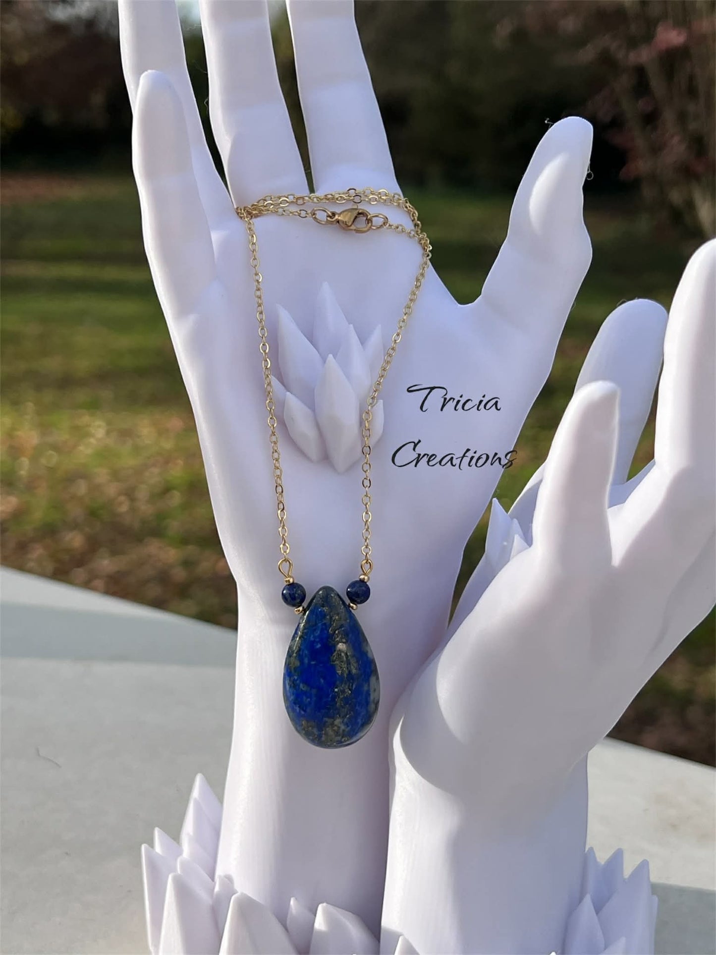 Pendentif : Lapis Lazuli