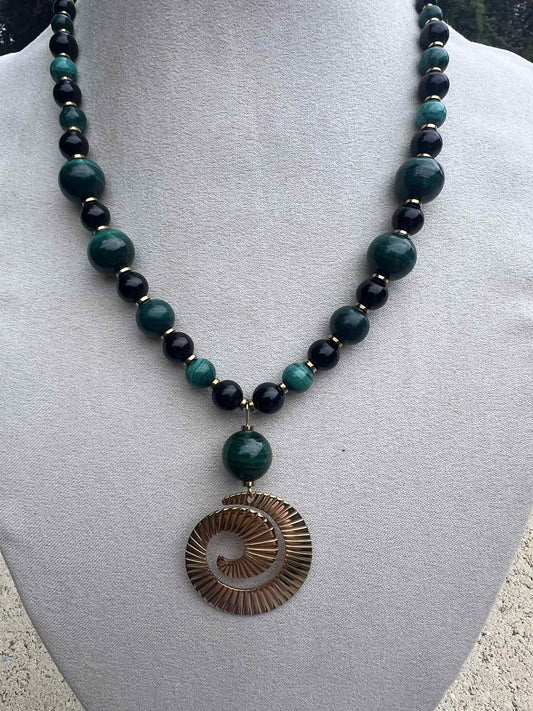 Collier - Malachite