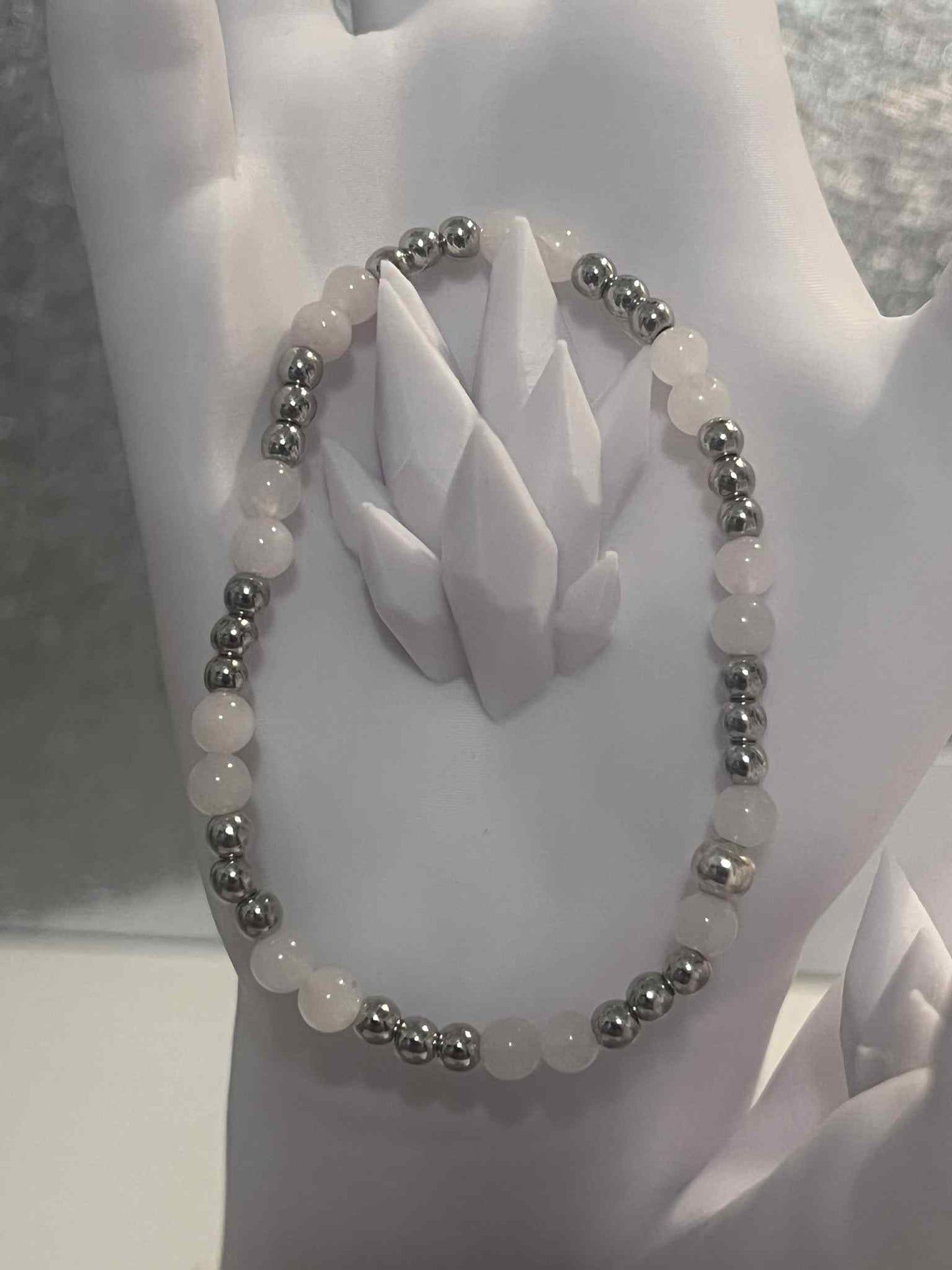 Bracelet : Quartz rose