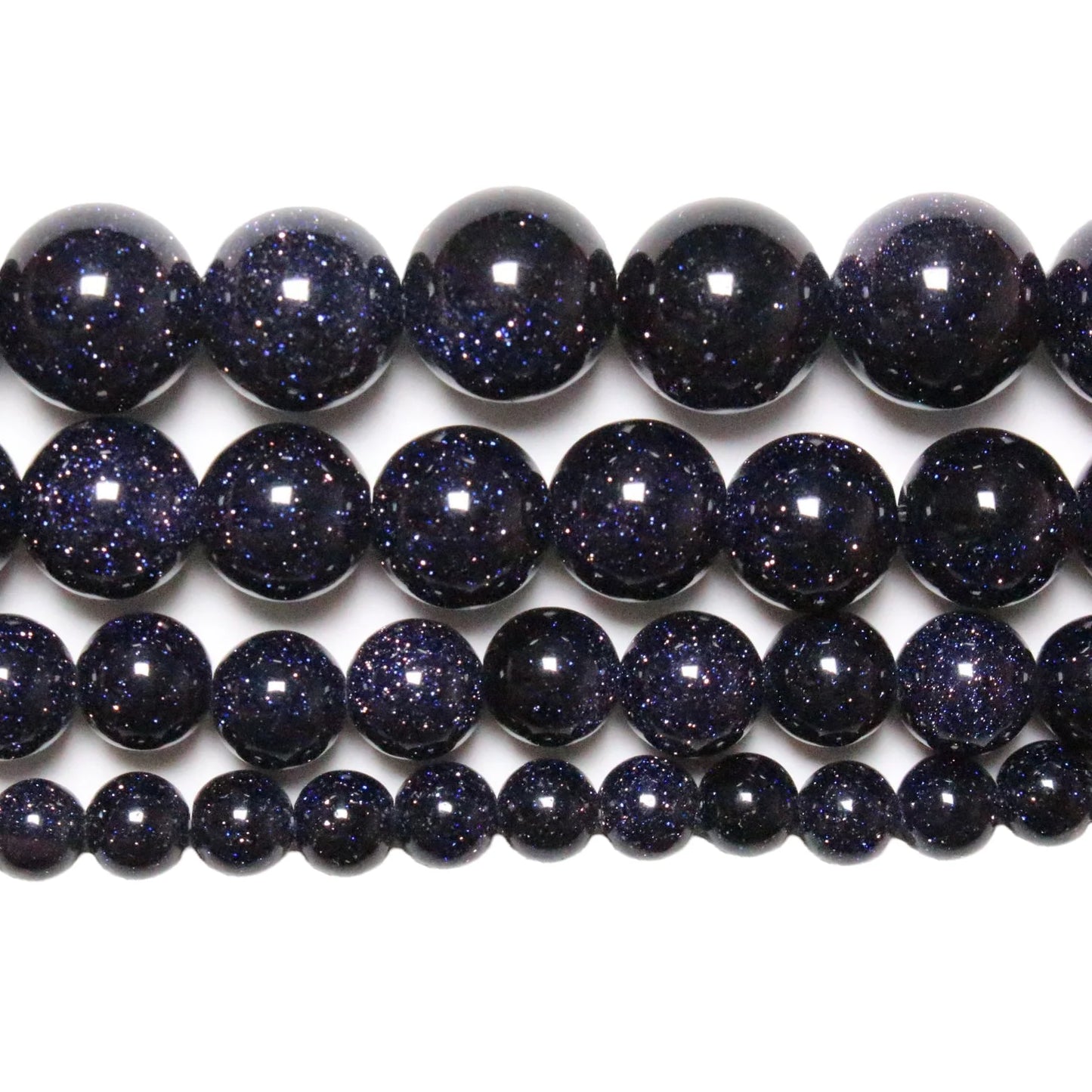 Bracelet : Pierre de soleil bleu synthèse