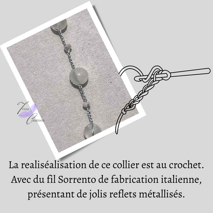 Collier Sélénite