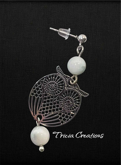 Boucles D'oreilles Chouette