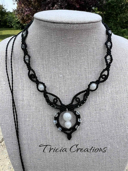 Collier Pierre de lune