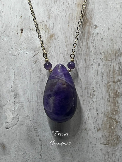 Pendentif : Améthyste