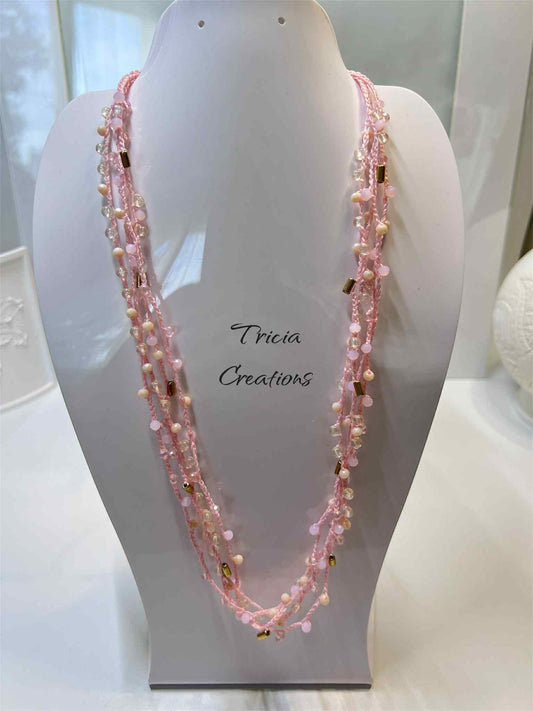 Collier Nomade Rose