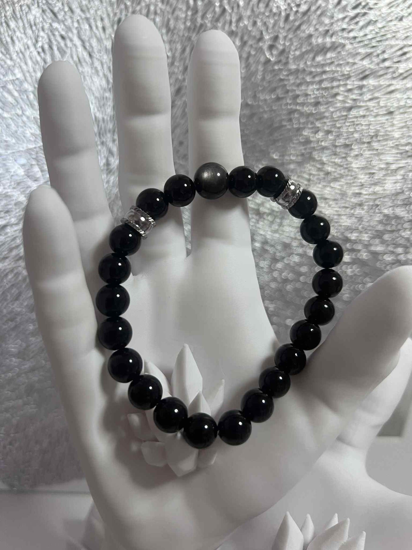 Bracelet : Obsidienne